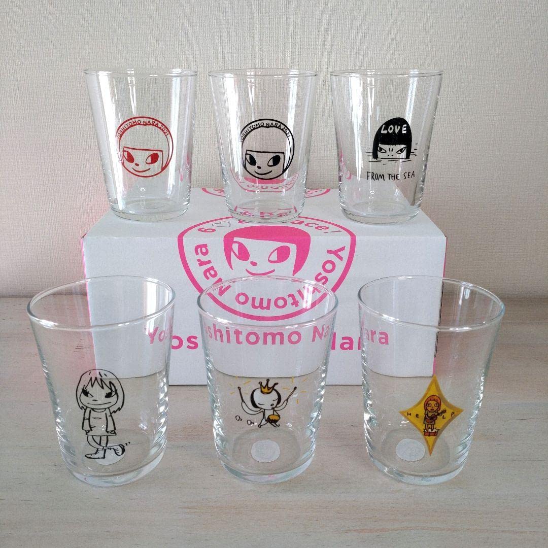 奈良美智 ガラス カップ 台湾限定 Amazon.co.jp: 奈良美智 2021年 台湾展覧会 限定 ビール グラス